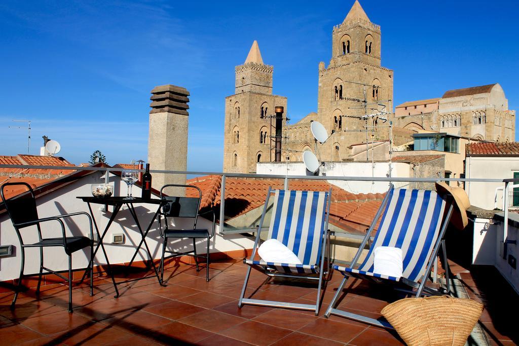 Apartamento Penthouse Duomo Cefalú Exterior foto