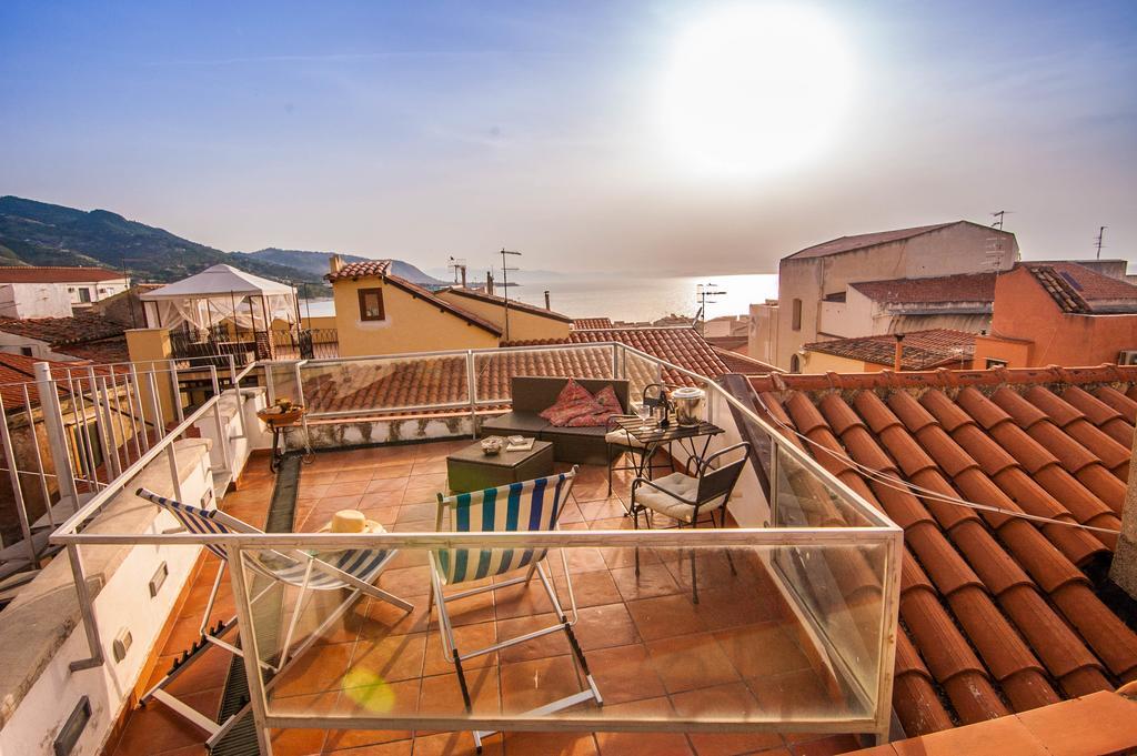 Apartamento Penthouse Duomo Cefalú Exterior foto